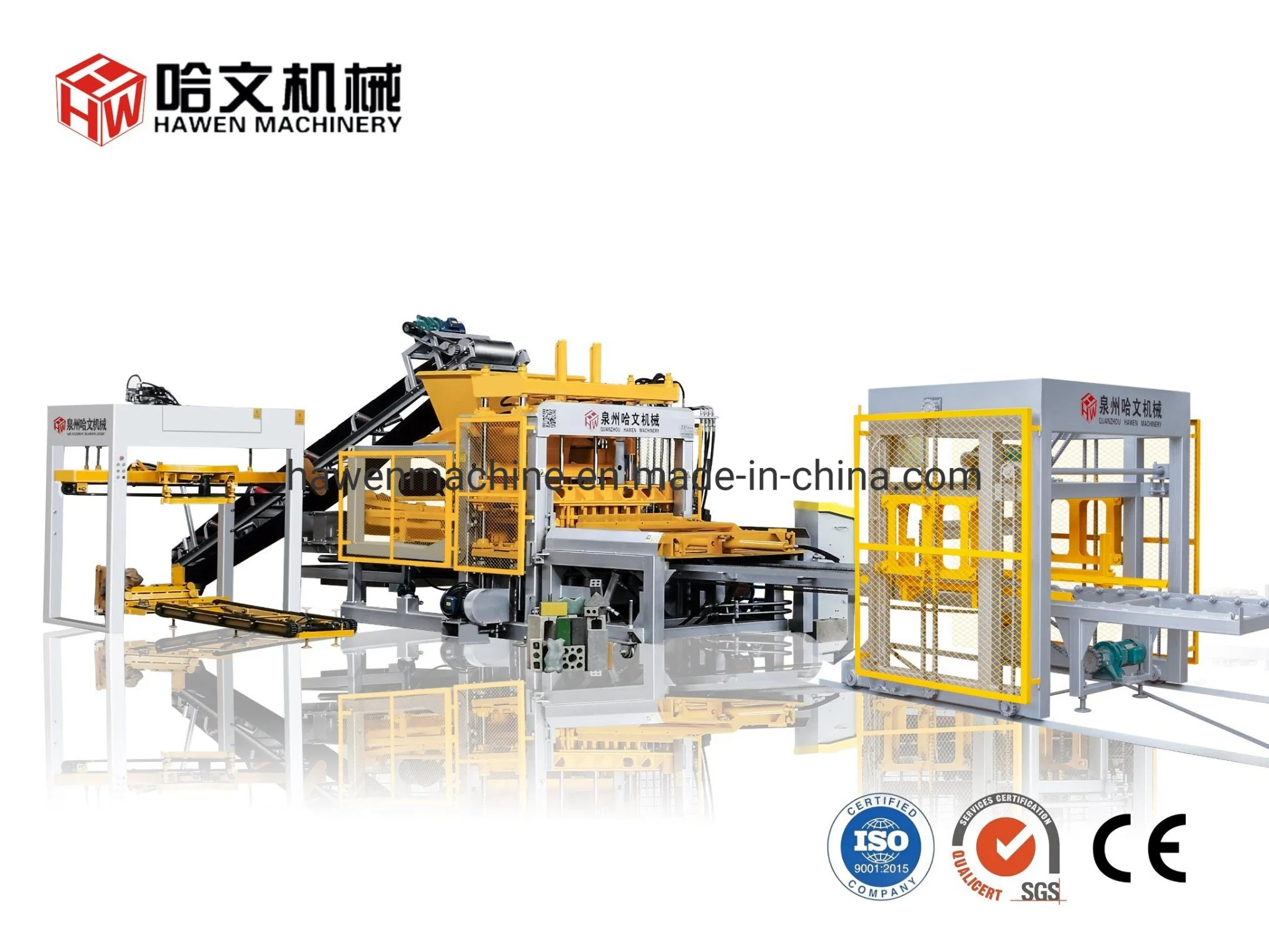 Automatic Retaining Block Brick Paver Block Concrete Brick Making Machine Construction Equipment