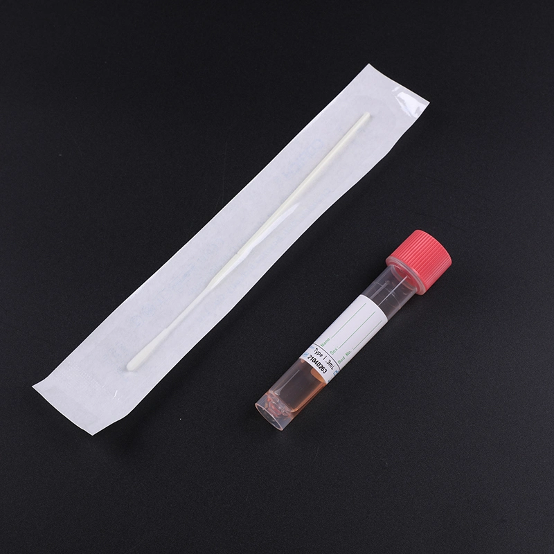 Oral and Throat Sample Transportation Medium Sampling Tube Kit Vtm