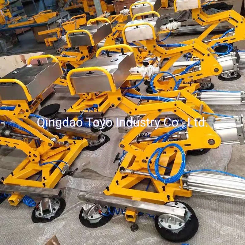 Pneumatic Drive Glass Vacuum Pump Lifting Equipment for Glass Edging in Glass Factory