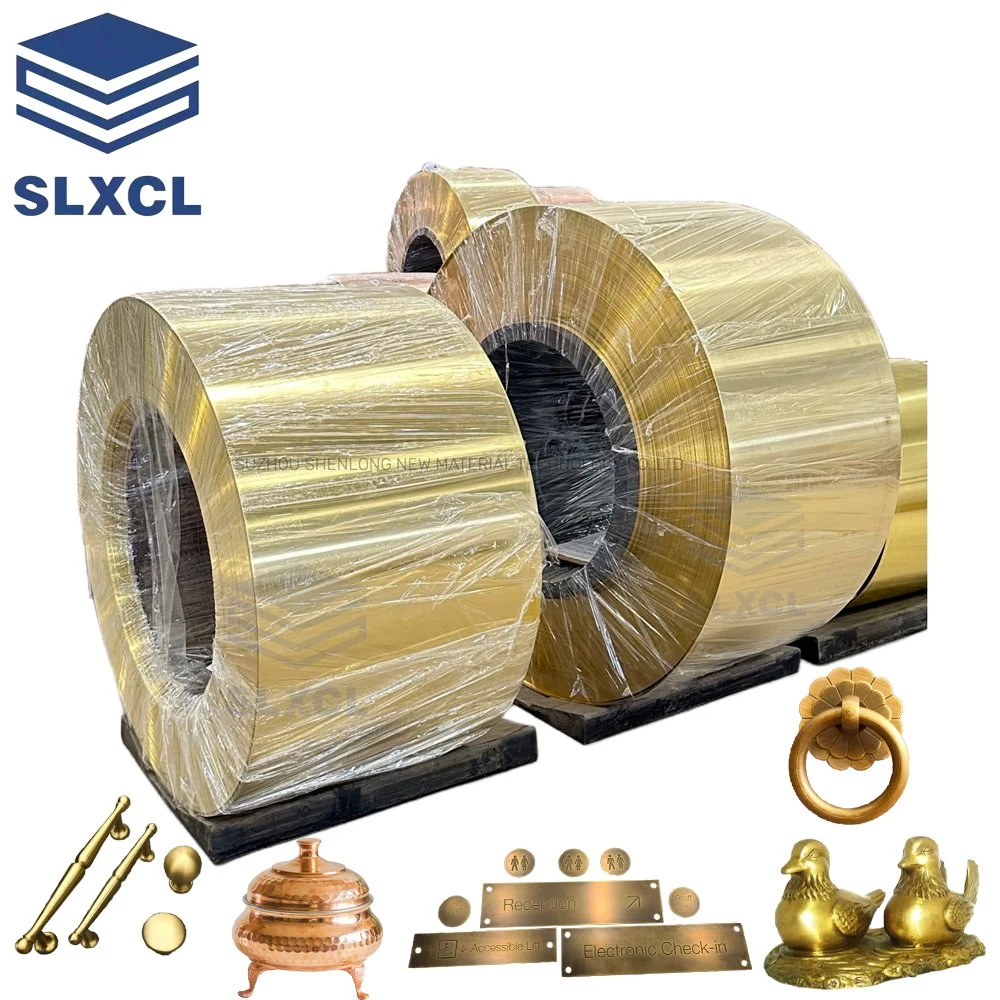 Decoration Material Brass Clad Steel Plate Strip Substitute Pure Brass Plate