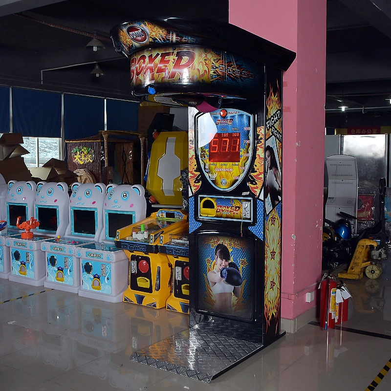 Popular Coin Operated New Arrival Boxing Punch Arcade Game Machine