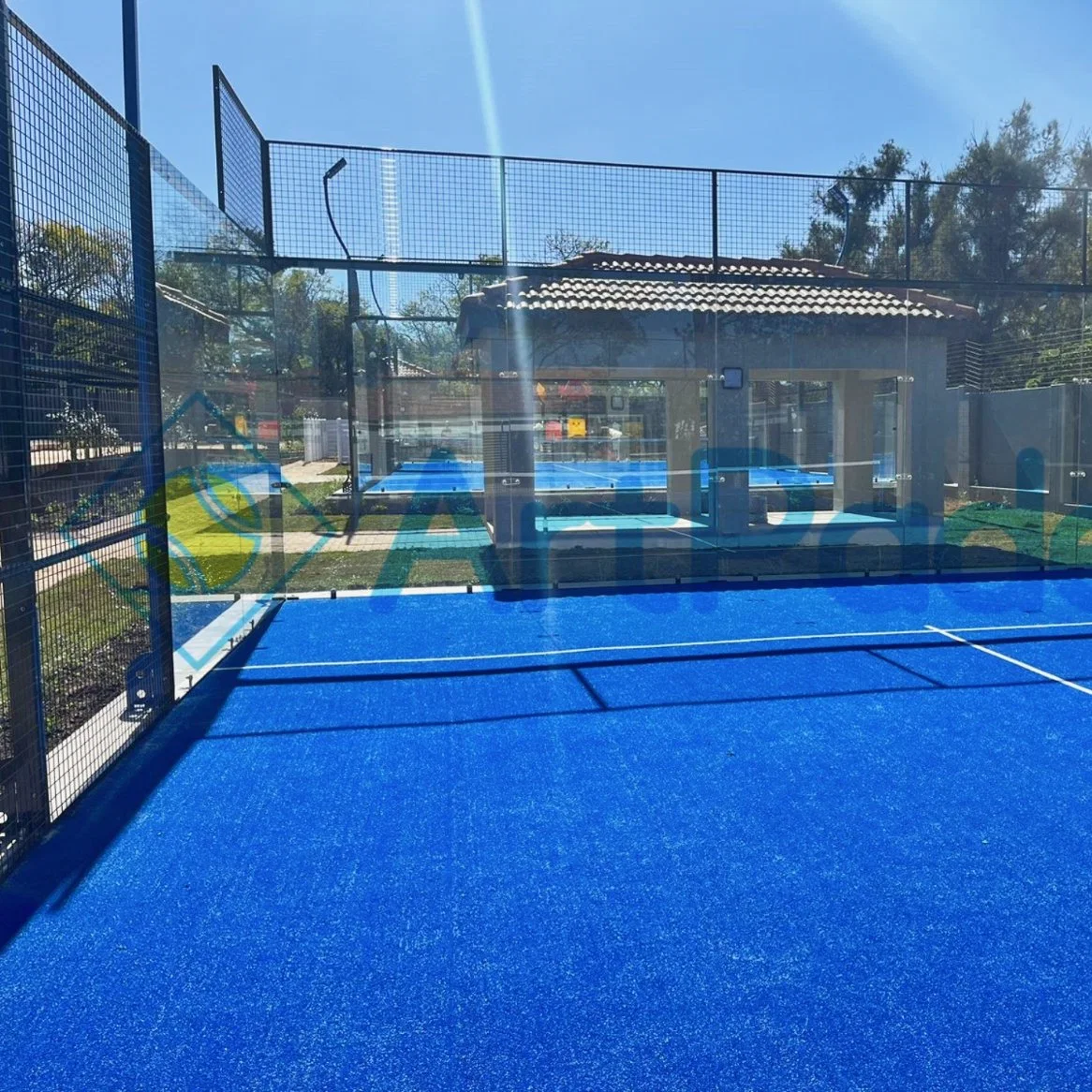 Outdoor Indoor Customized Portable Panoramic Style Panorama Plate Padel Tennis Court