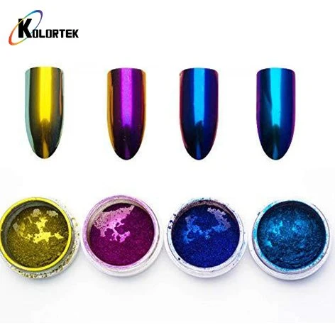 Cosmetic Grade Chameleon Color Changing Nail Powder Optical Chameleon Pigment