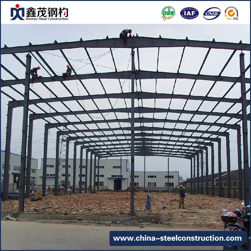 La construcción de acero prefabricada de construcción con una instalación rápida y eficiente costo