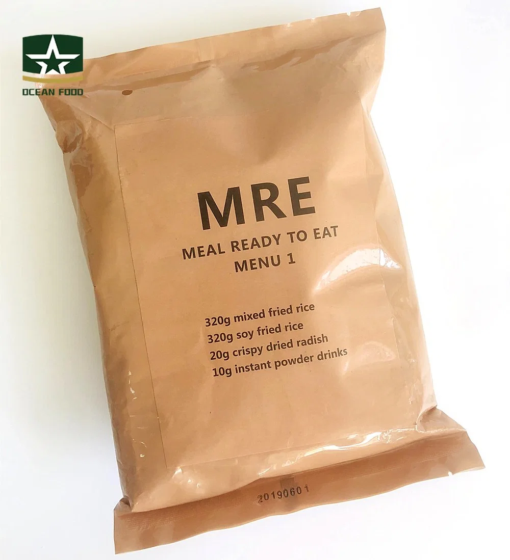 Instant Self Heating 670g*12 Mixed Fired Mre Rice Food Menu 1