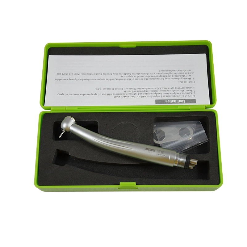 Niwo H1 Dental Standard Head Air Turbine High Speed Handpiece with Push Button