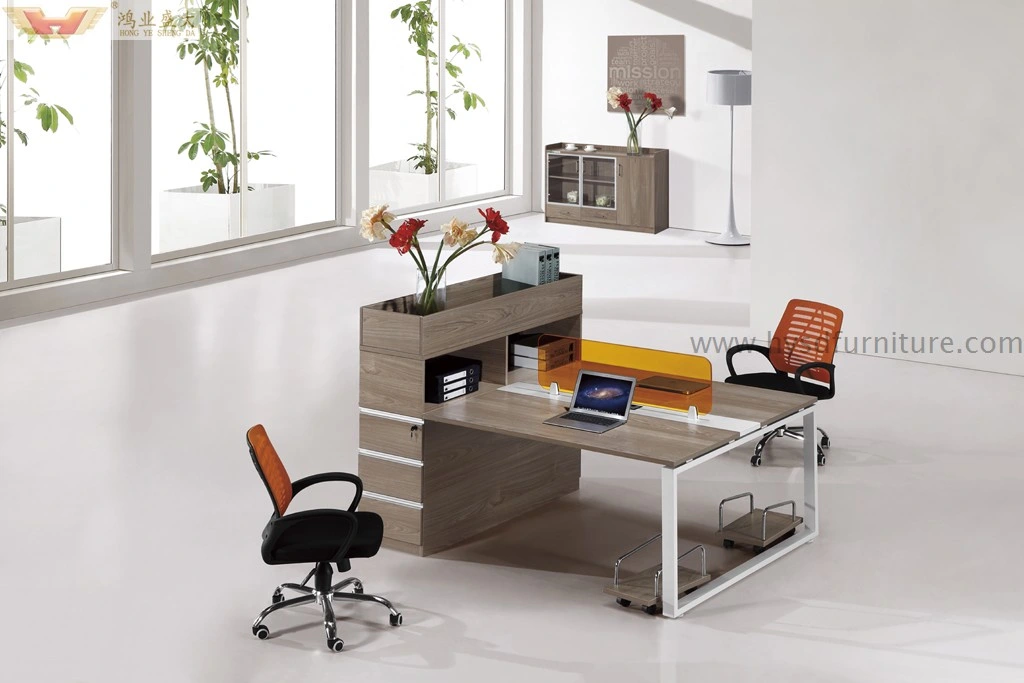 on Sale Wooden Stright Call Center Office Workstation (HY-Z03)