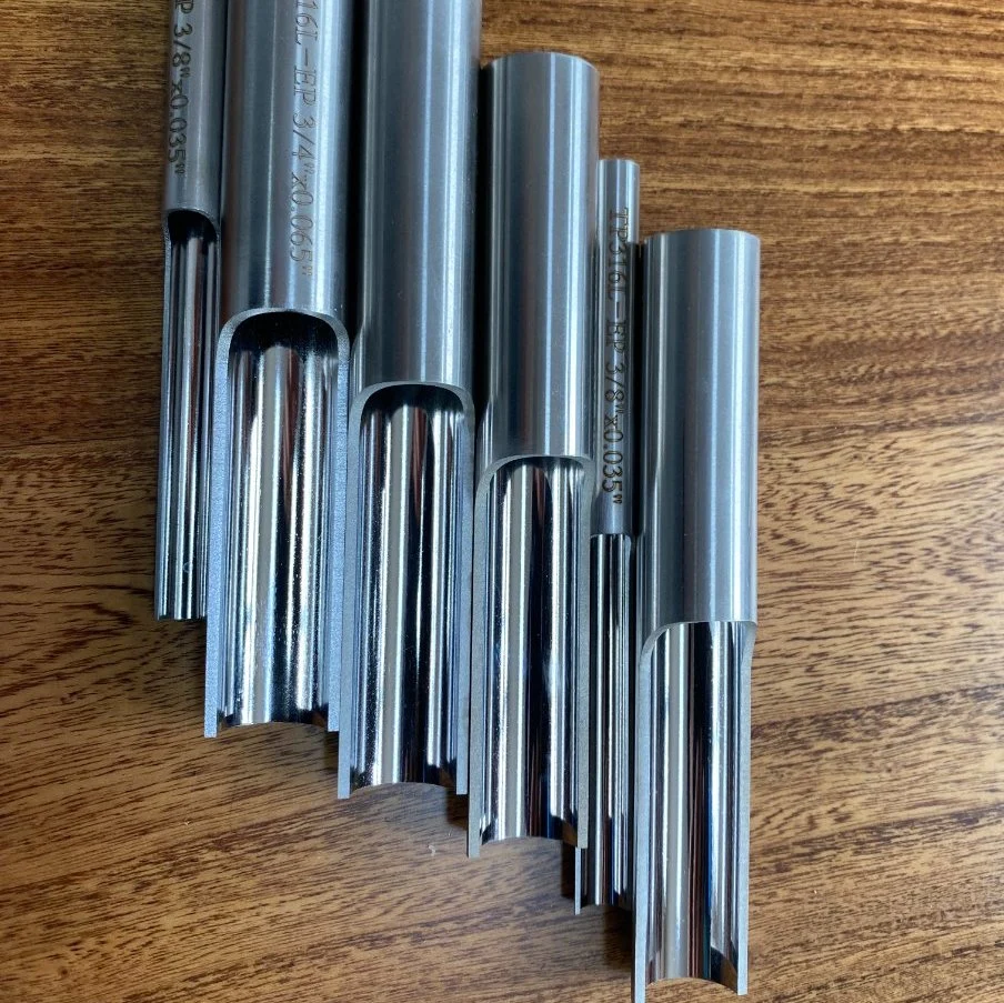 ISO ASME Cold Drawn Cold Rolled Seamless Stainless Steel Ep Tube