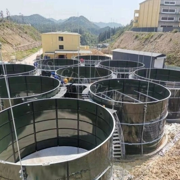 Glass Lined Steel Water Tanks