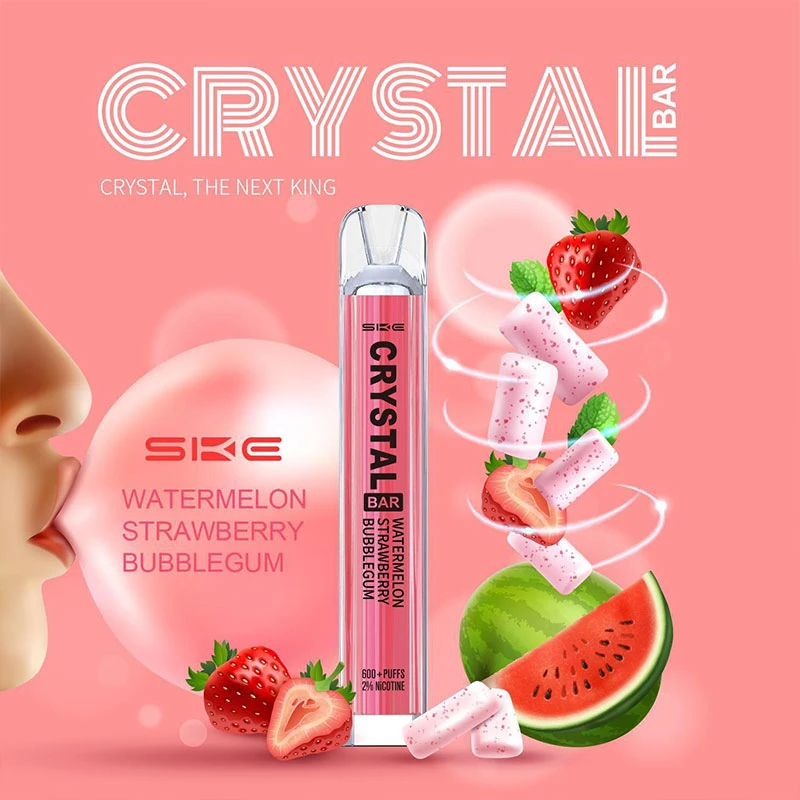 Ske Crystal Wholesale/Supplier 600 Puff Elektronische Zigarette Gesünder Vape Pen