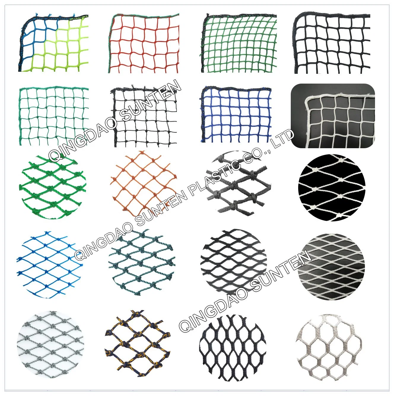 EU Standard PA/PE/PP/Polyester/Nylon/Plastic Scaffolding/Cargo/Fishing/Fish/Bird/Poultry/Volleyball/Tennis/Baseball/Football/Building Construction Safety Net