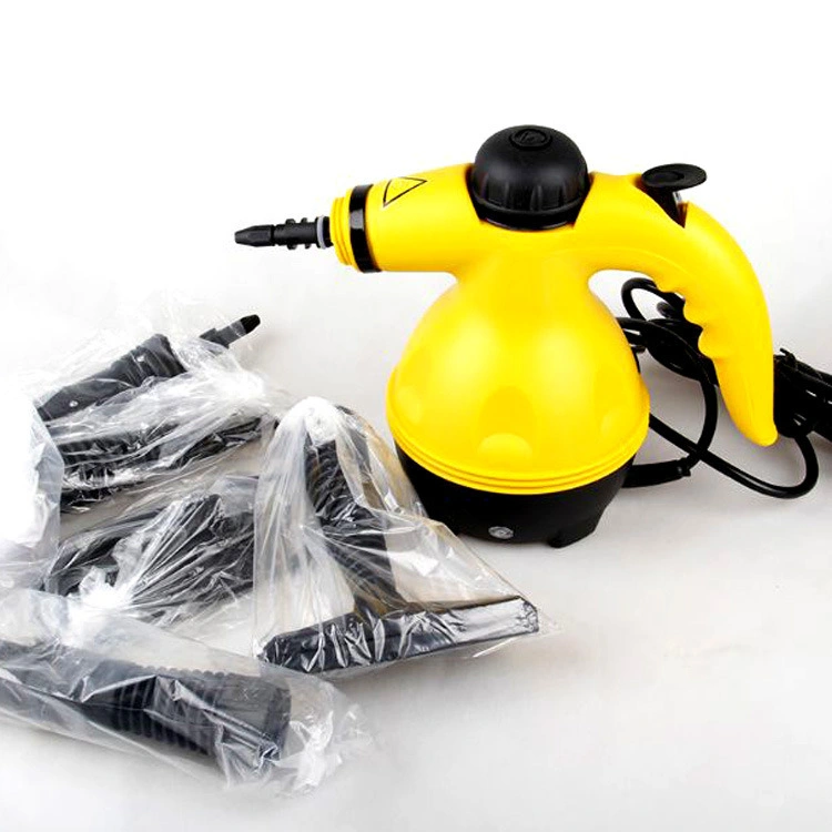 Multi-Purpose Handheld Pressurized Steam Cleaner with 9-Piece Accessories Wbb13863