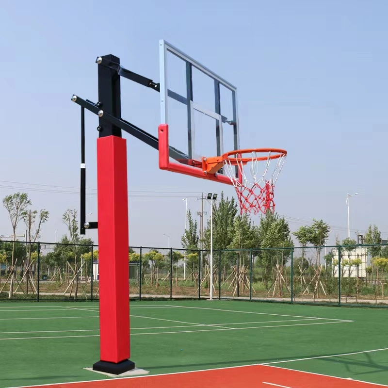 Hot Sale Basketball Hoop Outdoor Inground Basketball Stand Adjustable