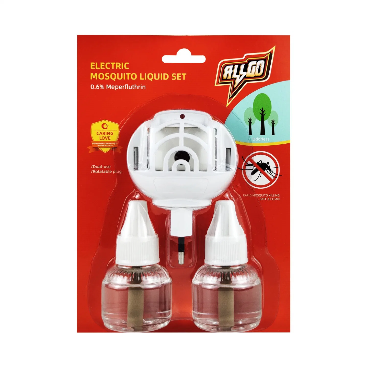 OEM Wholesale/Supplier Dual Purposes Heater Set Mosquito Repellent Liquid Refill