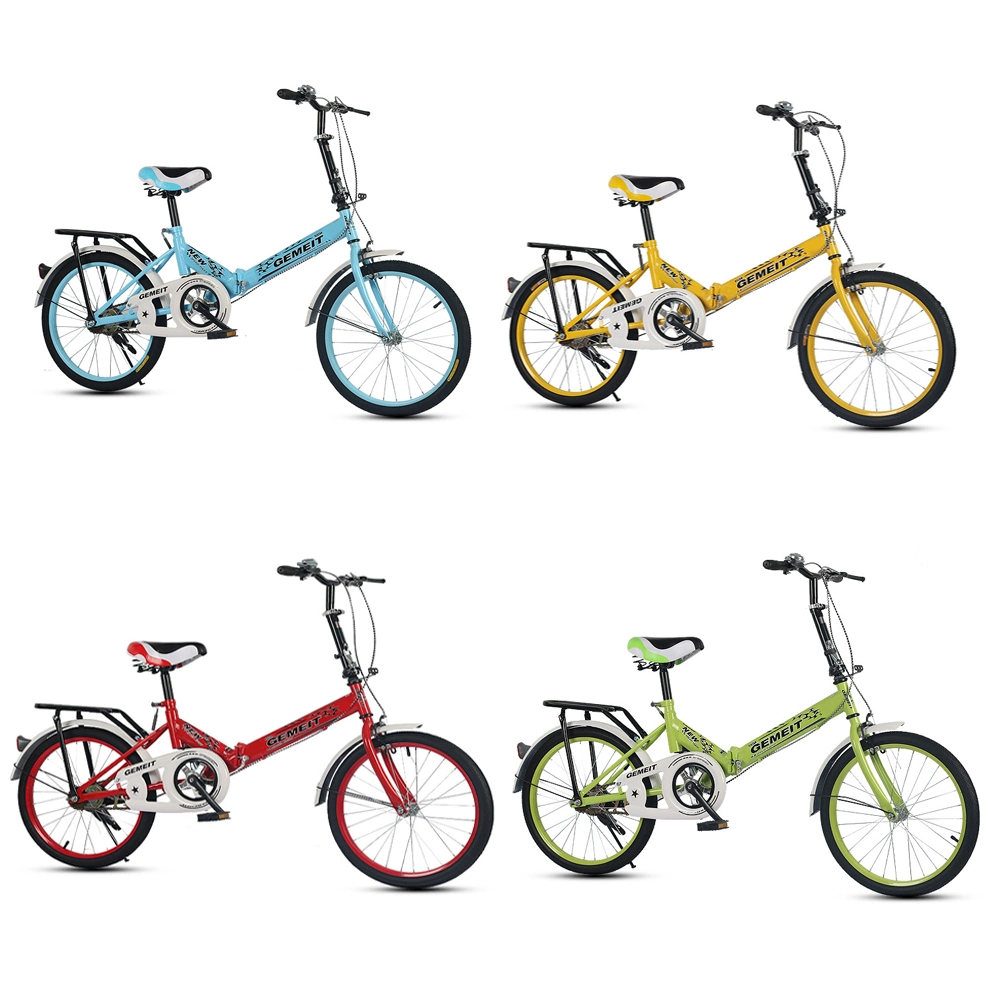 OEM Adult Steel Foldable Balance Bike 7/21 Speed 20/26 Inch MTB/City/Commuter/Mountain Aluminum Alloy Mini&Nbsp; Pocket Dirt Bikes Electric Folding Bicycle