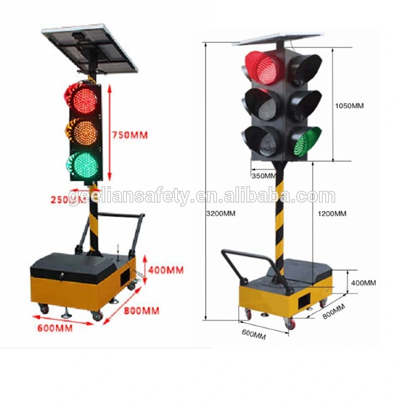 Sinal de desaceleração da Estrada 400 mmled de alta qualidade do tráfego Solar LED amarelo pisca em vermelho Testemunho Lenta