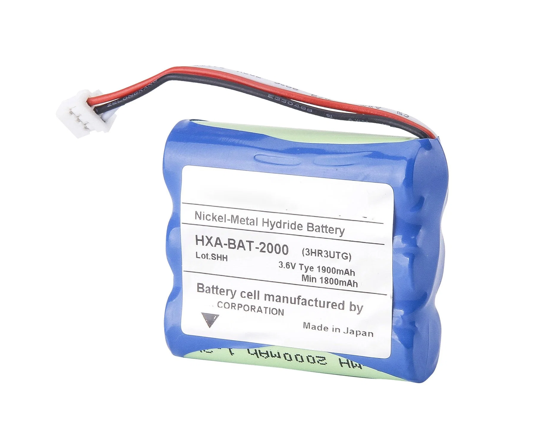 3.6V 2000mAh Batería recargable de Ni-MH-1300 Hbp para Omron Tensiómetro-2000 Hxa-Bat Bat-2000 Batería de repuesto médicos