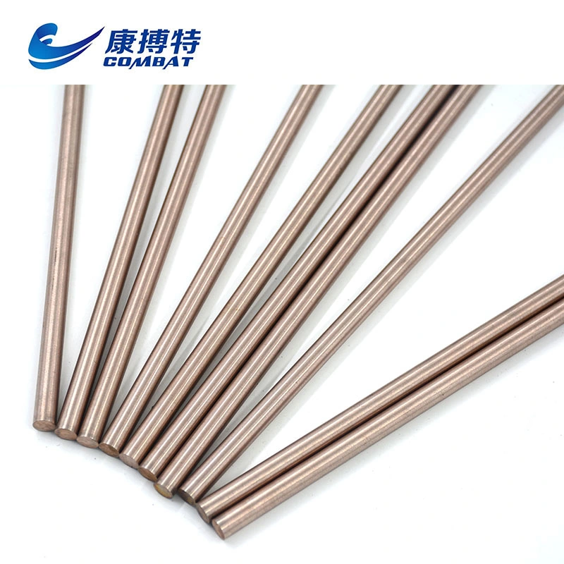 Factory Supply Tungsten Copper Alloy Parts Tungsten Wcu Rods/Block/Plate