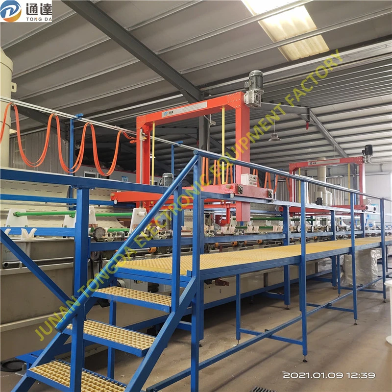 Electroplating Process Copper Plating Machine Barrel Plating Line Chrome Plating Machine Gold Electroplating Machine Metal Coating Machine