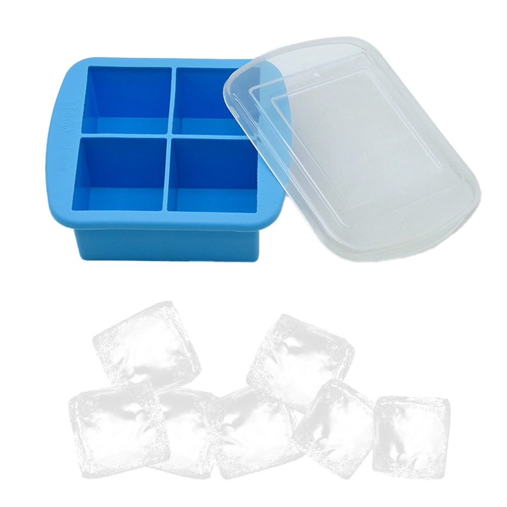 Hot Sale Whiskey Ice Square Maker - Silicone 5.5cm Square Ice Cube Molds