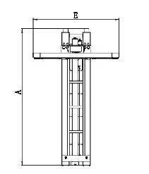 Heli II/III Mounting Class, 2t Load Stabilizer with Pallet