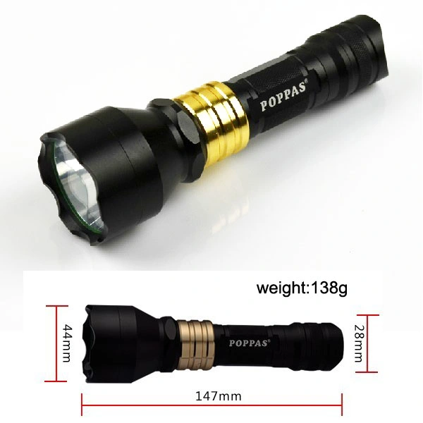 Aluminum Emergency Torch Xml T6 LED High Lumens LED Torch Flashlight