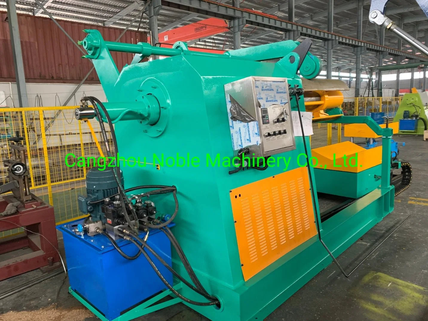 5tons/7tons/10 Tons Automatic Decoiler Hydraulic Uncoiler