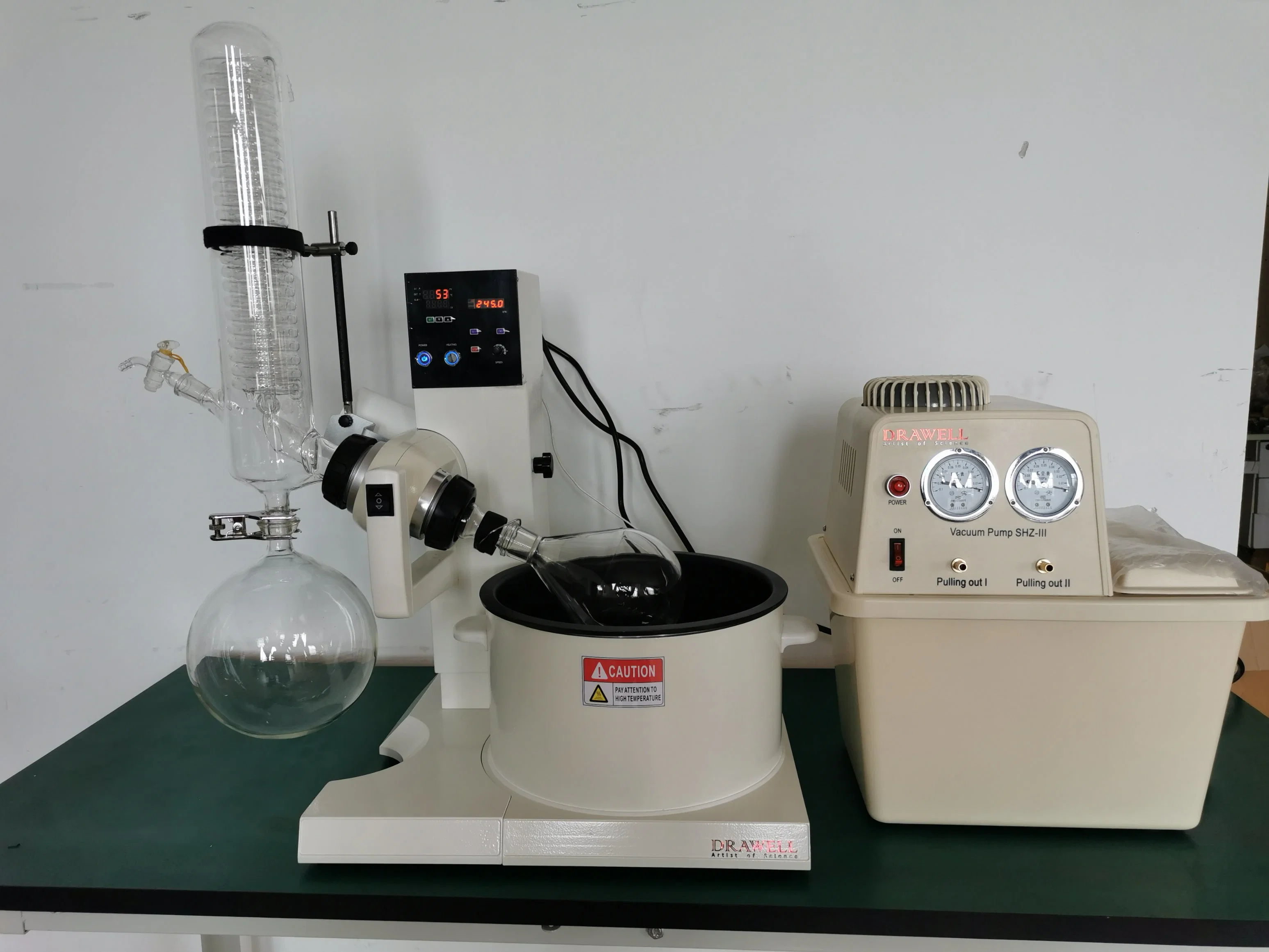 Dw-Ore Series Vacuum Rotary Evaporator Oil Dual-Purpose Rotary Evaporator