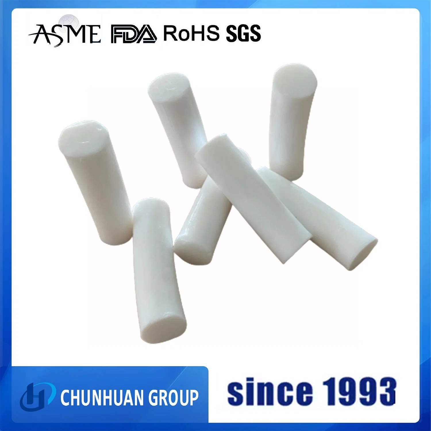 Customized Size PTFE Expanded Plastic Rope Solid Core Sealing Strip