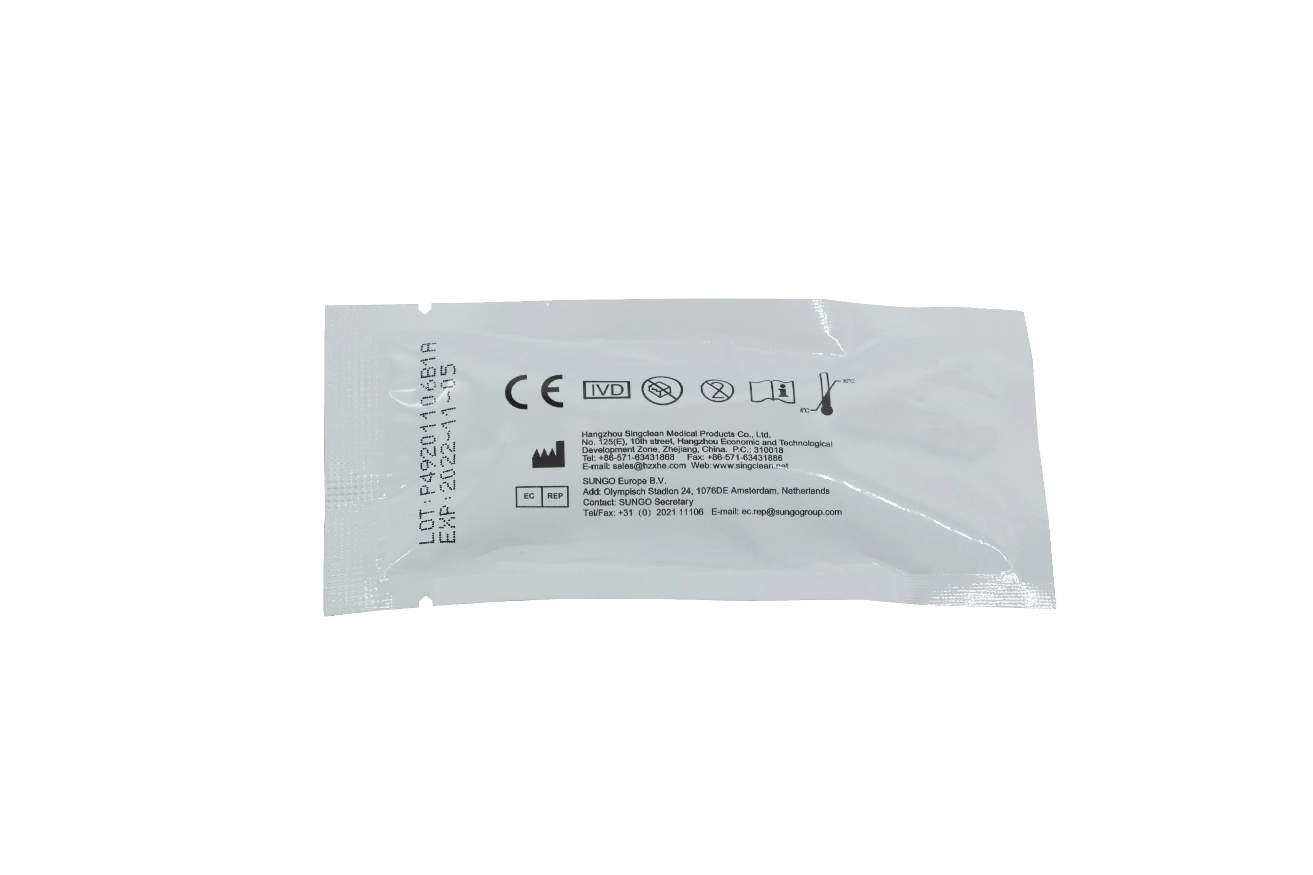 Singclean Multi-Specification Antigen Nasopharyngeal Swab Test for Easy Operating CE