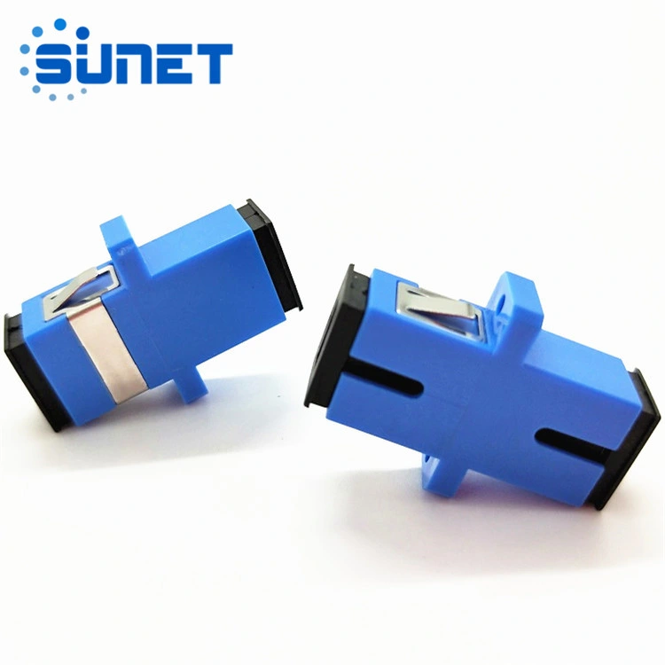 Factory Supply High Quality Fiber Adapter Sc FC St LC Optical Fiber Adapter for Optic Fiber Equipment