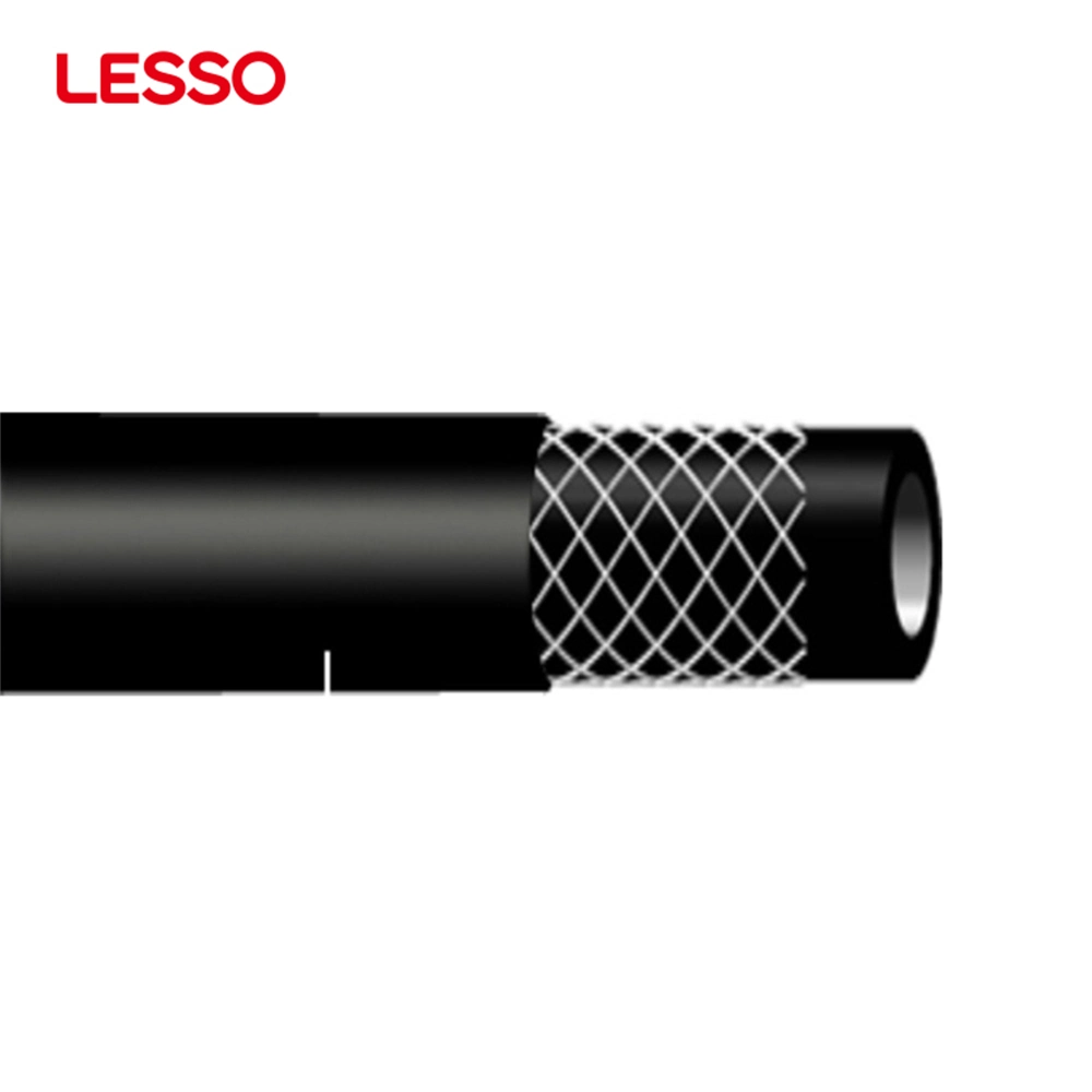 Lesso Excellent Elasticity Non-Toxic High Pressure 40 50 100m 20 Bar PVC Air/Gas Black Air Hose