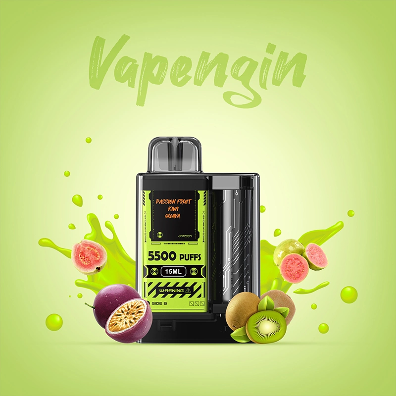 5500 Vapengin Puffs Аккумулятор для электронных сигарет Vape E-Жидкость фруктовый вкус