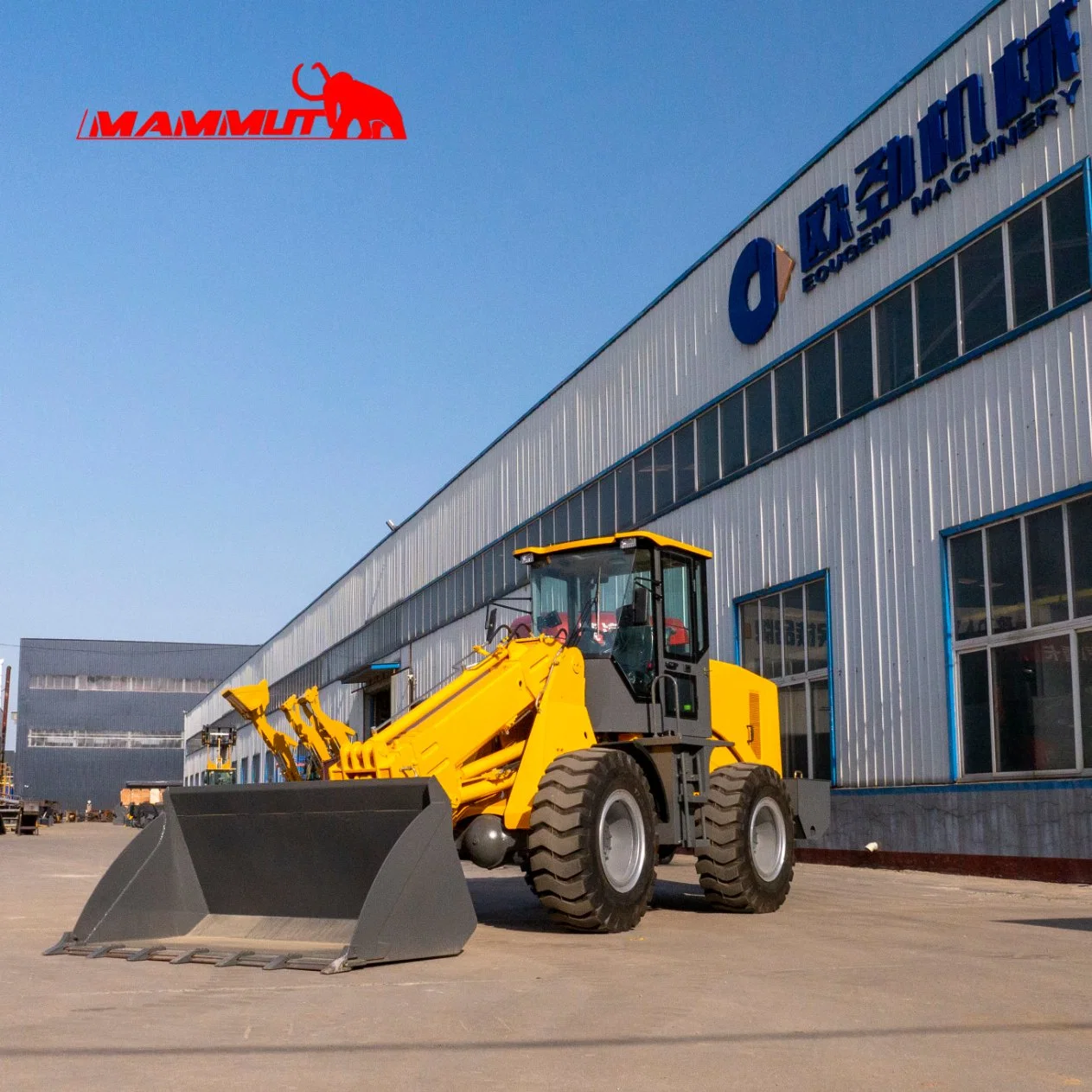 Shandong Serviceable Concrete Bucket Mixer Powerful Pump Low Price Telescope Payloader in Peso