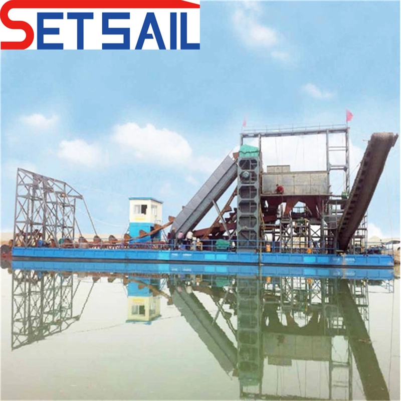 Chain Bucekt River Sand Gold Mining Equipment for Sale