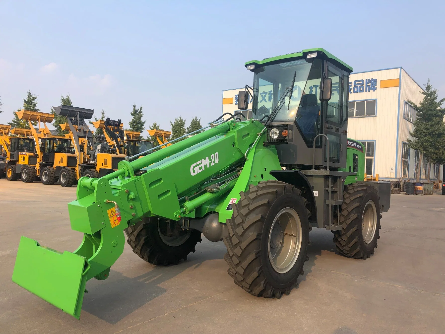 T2000 High quality/High cost performance  2 Ton Telescopic Boom Loader Hot Sale All Over The World