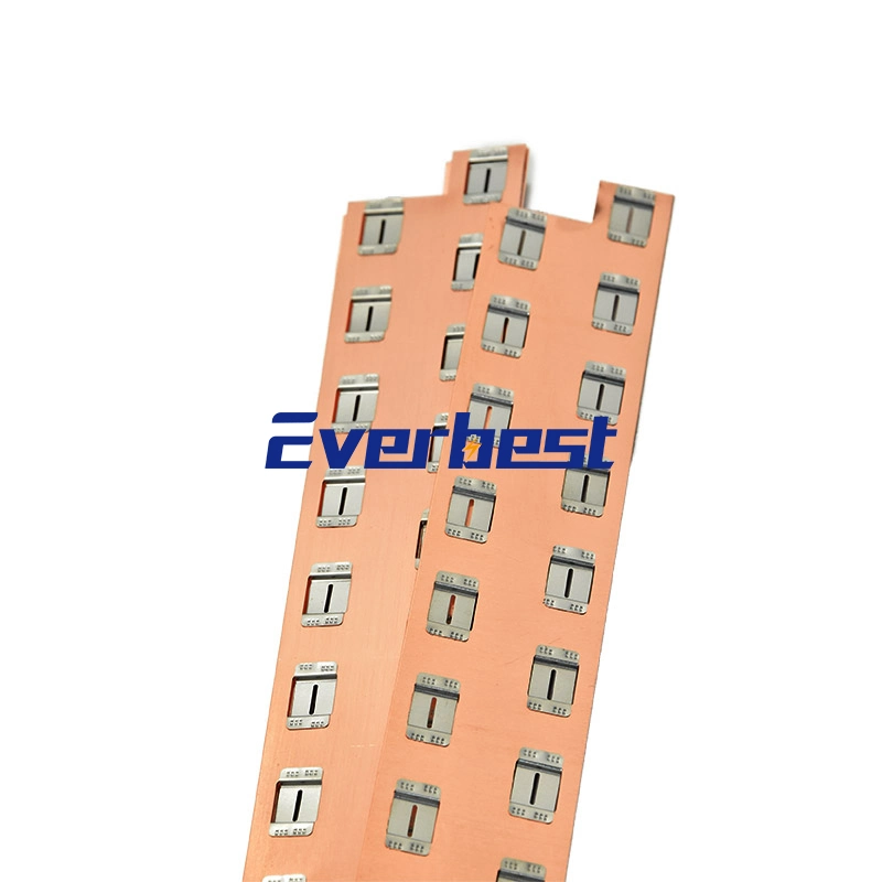 Everbest cobre Busbar Nickle Strip ficha Batería Placa de níquel 21700 hojas de níquel