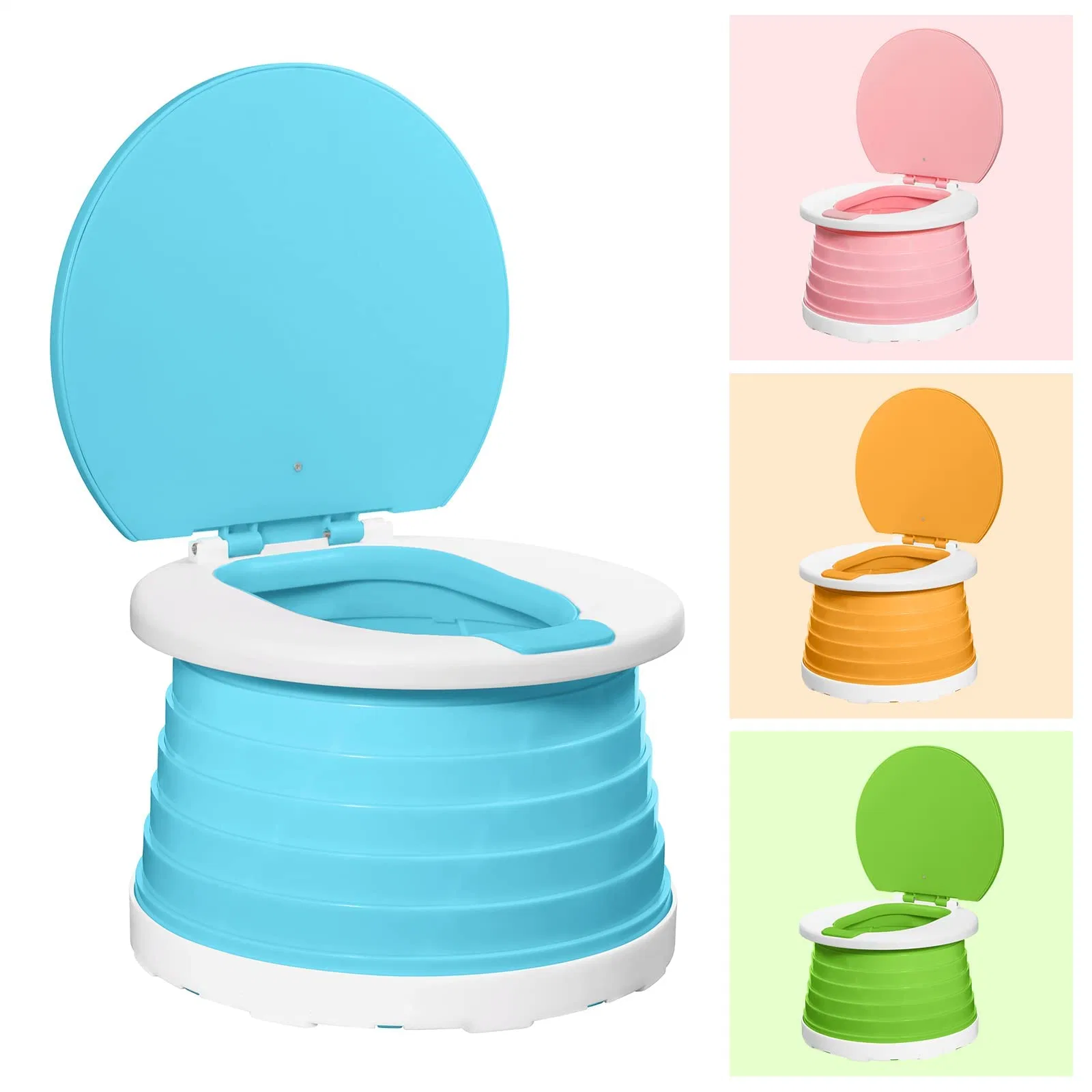 Frais de voyage pliable portable tout-petits de la formation de pot de toilette Président