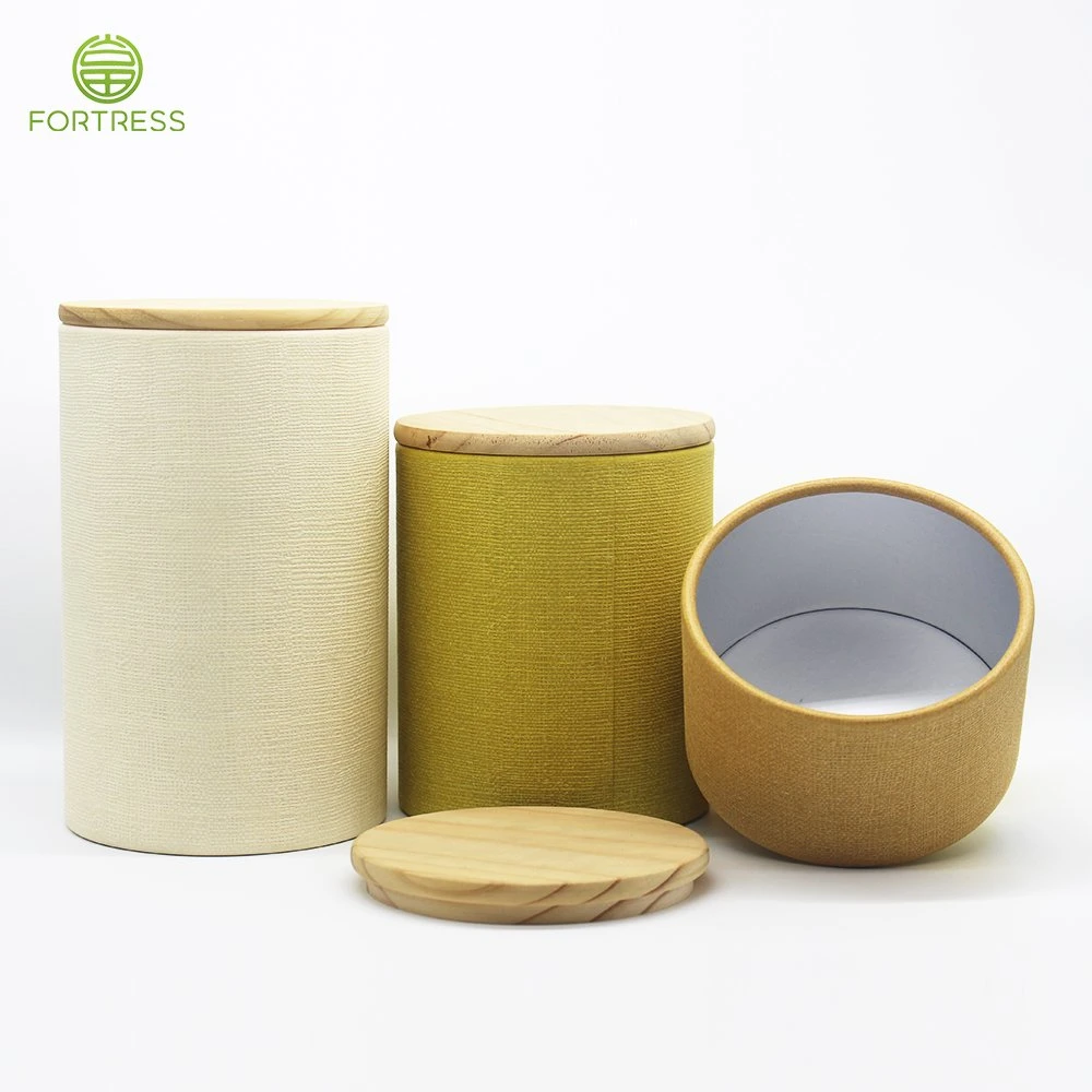 Fancy Paper Food Round Shape Packing Box Spices Paper Tubes