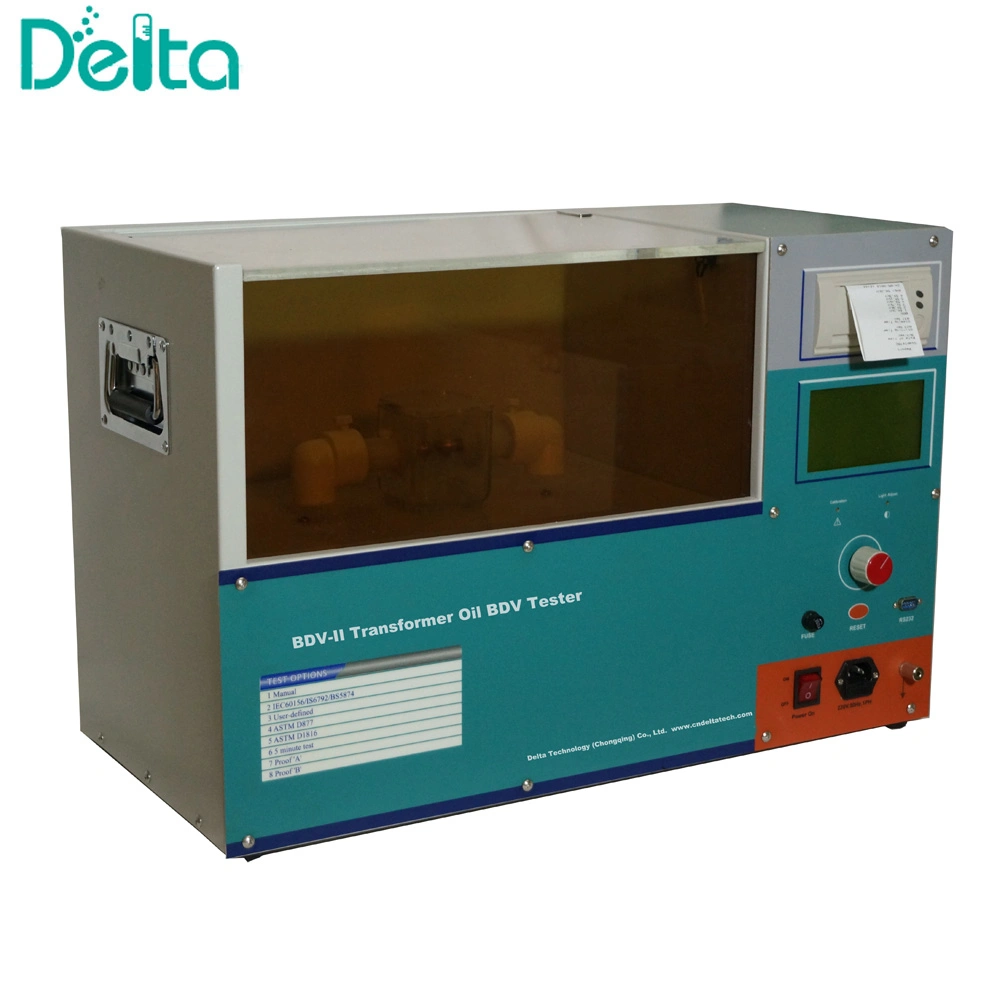 100kV Dielektrisches Isolieröl Testkit Durchschlagspannung BDV Transformator Öltester