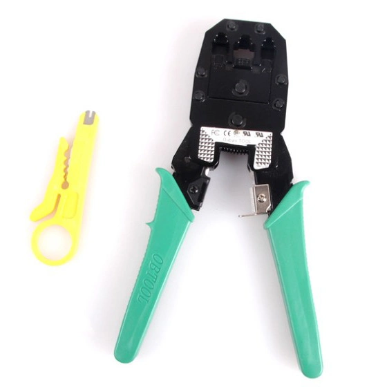 Network Crimping Tool Modular Pin Plug Crimper Pliers Rj11 Rj12 RJ45 (TL-315)