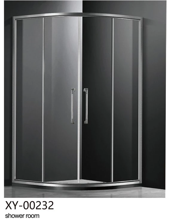 Promotions 1400 X 900 Black Aluminum Frame 6mm 8mm Tempered Glass Shower Enclosure Bathroom Walk in Shower Door