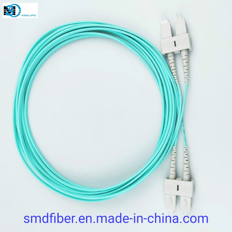 Sc-Sc/UPC de fibra óptica Om3 Cable Duplex, 2,0 mm, 5m