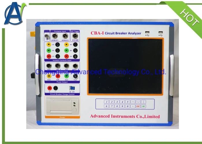 High Voltage Circuit Breaker Tester for Time and Travel Measurement