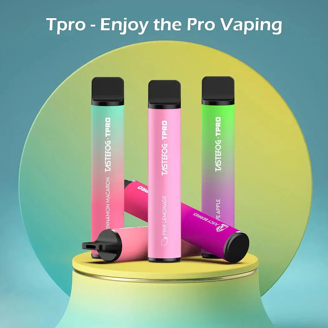 Best Quality Puff Plus Wholesale/Supplier Disposable/Chargeable Vape Pen Pod Original Tastefog Tpro Puff Plus DHL Shipping Good Flavors 1500 Puff Plus