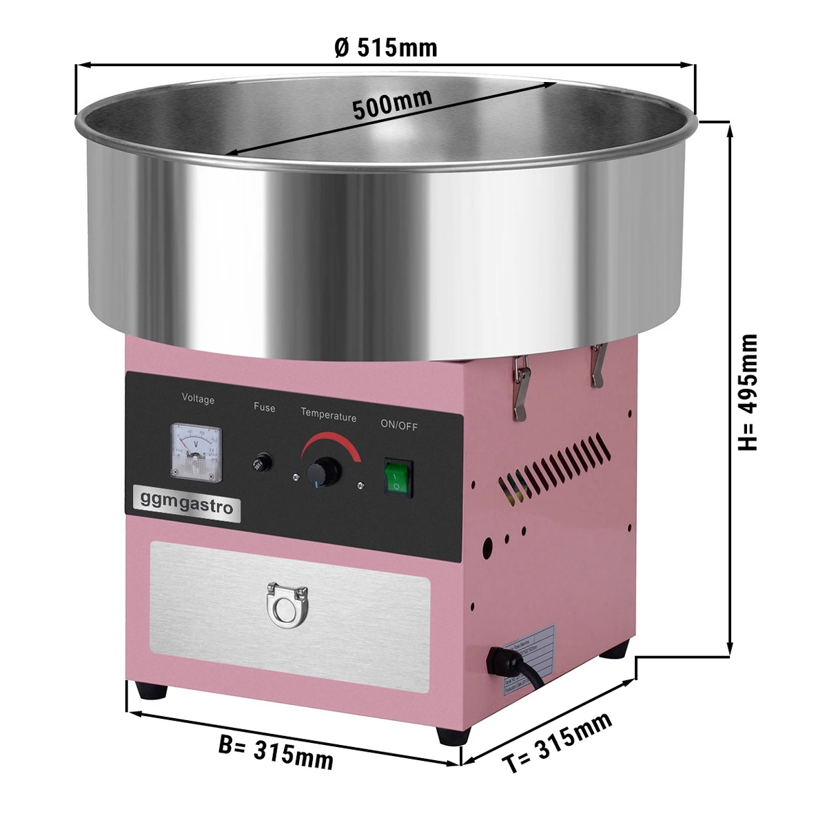 Commercial Automatic Floss Cotton Candy Machine for Christmas