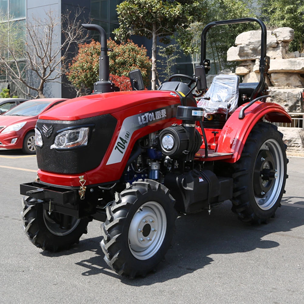 4WD 70HP Gartentraktor CE Orchard Traktor Small Allrad Bauernhof Traktor Walking Tractor Mini-Traktor für Landmaschinen