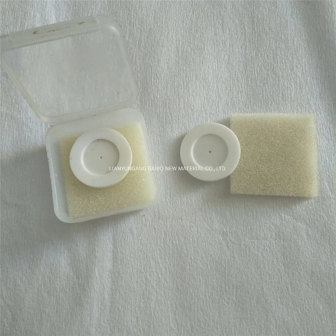 Customized Mica Microcrystals Macor Machinable Glass Ceramic Disc with Molybdenum Metal Disk for Laboratory Research