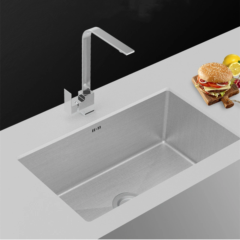 201/304 Undermount Single Bowl Stainless Steel Handmade Sink R10 Radius