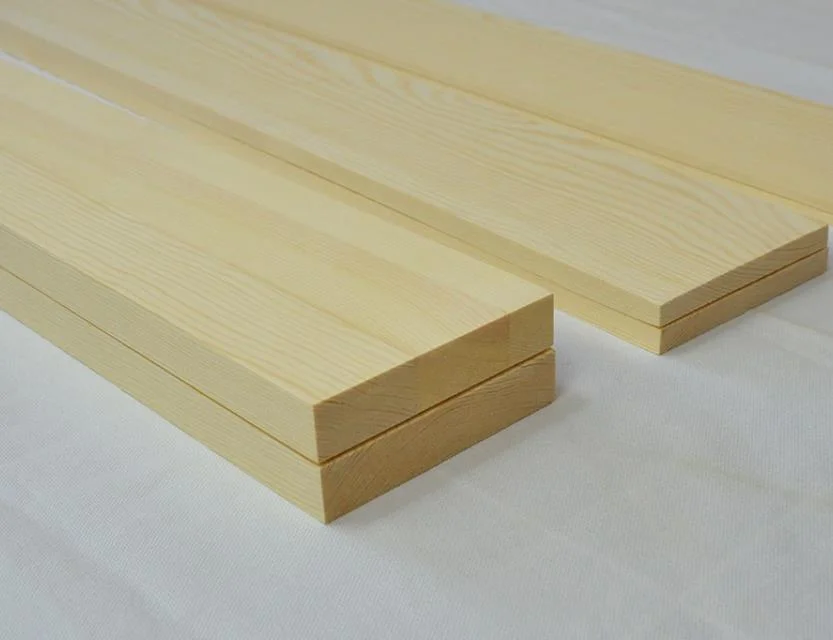 Pine Keel Ceiling Partition Wood Strip Wood Square Wood Line Decoration Material Wood Line